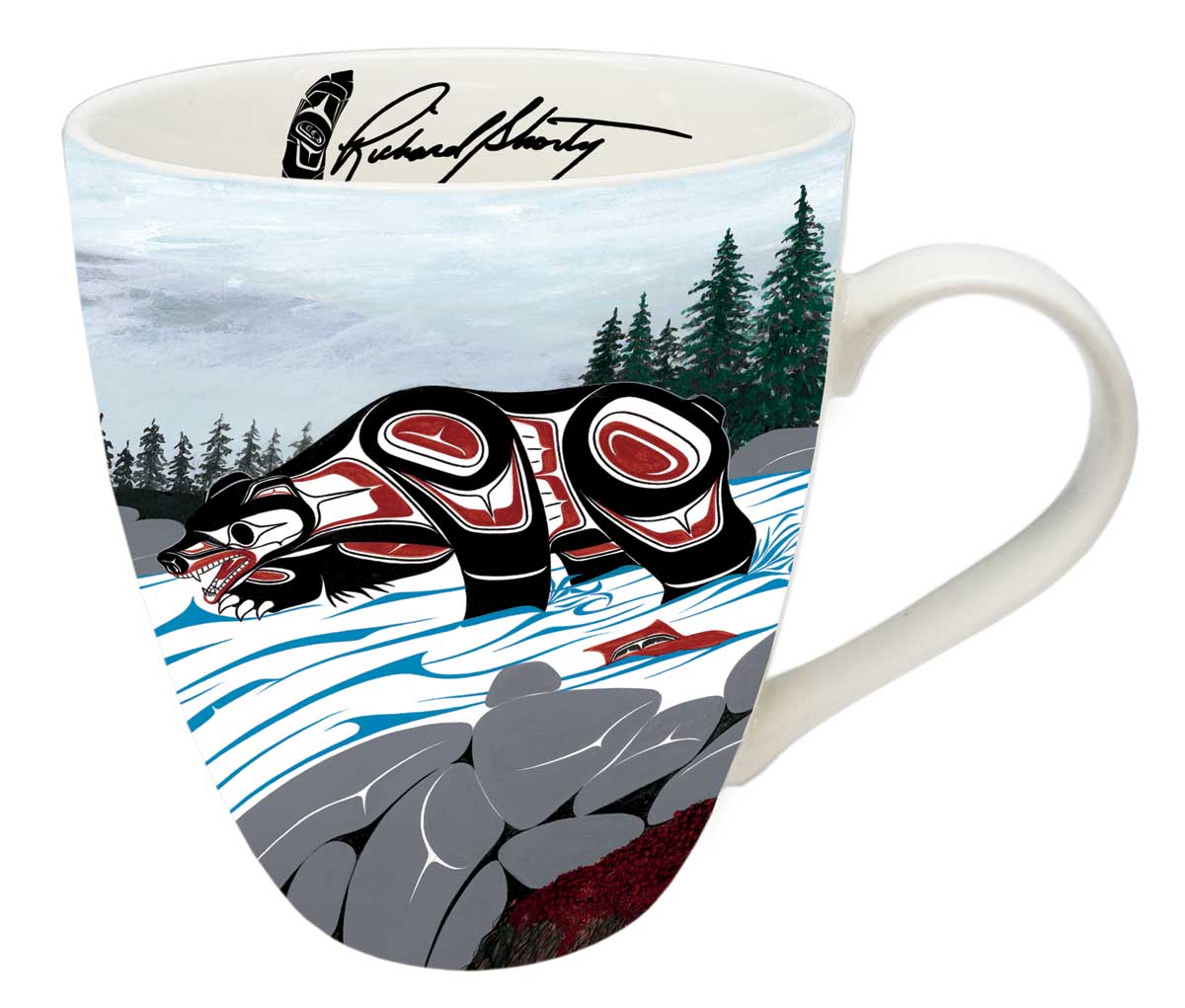 Mug Richard Shorty Cycle Of Life - Mug Richard Shorty Cycle Of Life -  - House of Himwitsa Native Art Gallery and Gifts