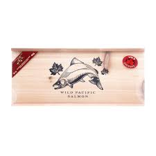 16oz Smoked Sockeye Salmon Wood Box - 16oz Smoked Sockeye Salmon Wood Box -  - House of Himwitsa Native Art Gallery and Gifts