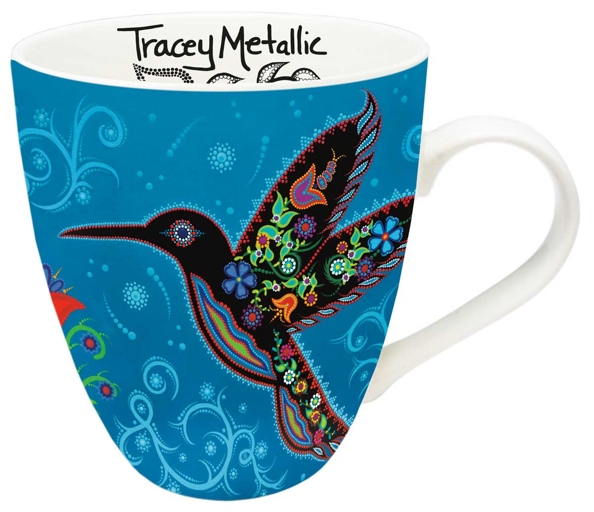 Mug Tracey Metallic Eternity - Mug Tracey Metallic Eternity -  - House of Himwitsa Native Art Gallery and Gifts