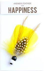 Answer Feather - Happiness - AF3 - House of Himwitsa Native Art Gallery and Gifts