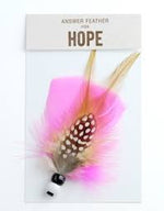 Answer Feather - Hope - AF5 - House of Himwitsa Native Art Gallery and Gifts