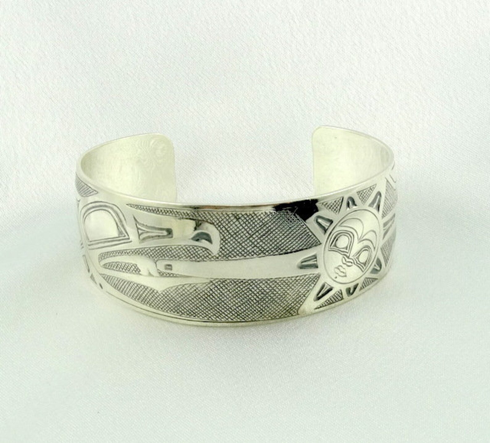 Danny Dennis Sterling Silver Cuff Bracelet - House Of Himwitsa -  - House of Himwitsa Art Gallery