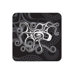 CORK-BACKED COASTERS - Octopus - CBC27 - House of Himwitsa Native Art Gallery and Gifts