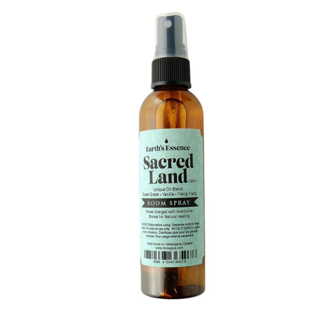 125ml Room Spray - Sacred Land with Aventurine stones - 125ml Room Spray - Sacred Land with Aventurine stones -  - House of Himwitsa Native Art Gallery and Gifts