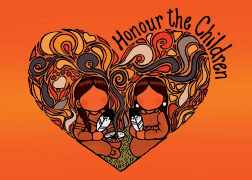 Magnet Jackie Traverse Honour The Children - Magnet Jackie Traverse Honour The Children -  - House of Himwitsa Native Art Gallery and Gifts