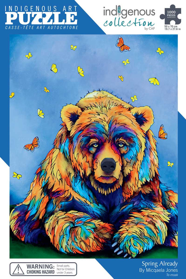 Puzzle Micqaela Jones Spring Already - Puzzle Micqaela Jones Spring Already -  - House of Himwitsa Native Art Gallery and Gifts