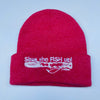 Shut The Fish Up Toque - PINK SALMON - STFUTPS - House of Himwitsa Native Art Gallery and Gifts