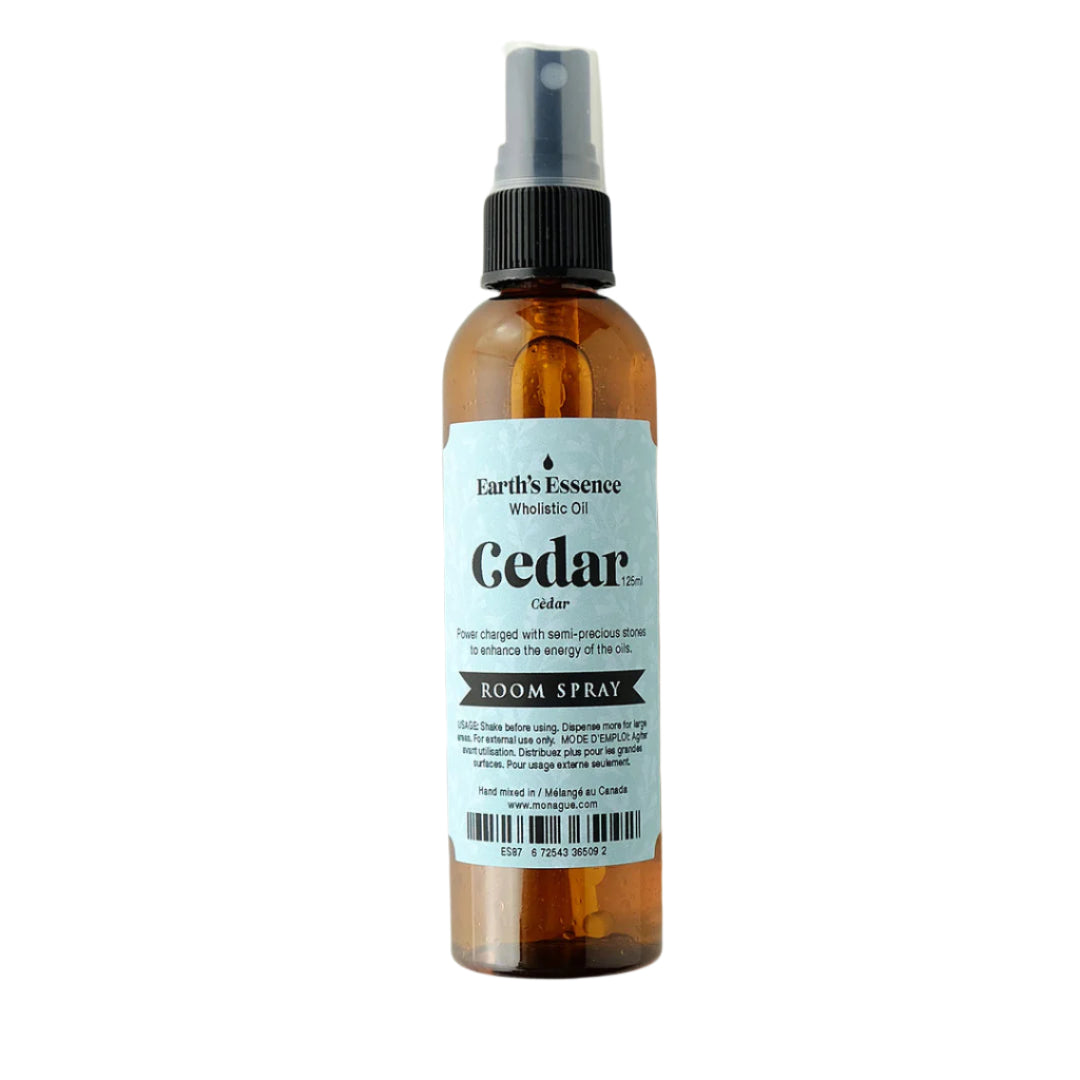 125ml Wholistic Oil Room Spray - Cedar - 125ml Wholistic Oil Room Spray - Cedar -  - House of Himwitsa Native Art Gallery and Gifts