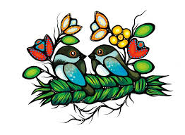 Magnet Jackie Traverse Chickadee Prayers -  - Magnet - House of Himwitsa Art Gallery