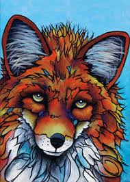 Magnet Micqaela Jones What a Fox -  - Magnet - House of Himwitsa Art Gallery