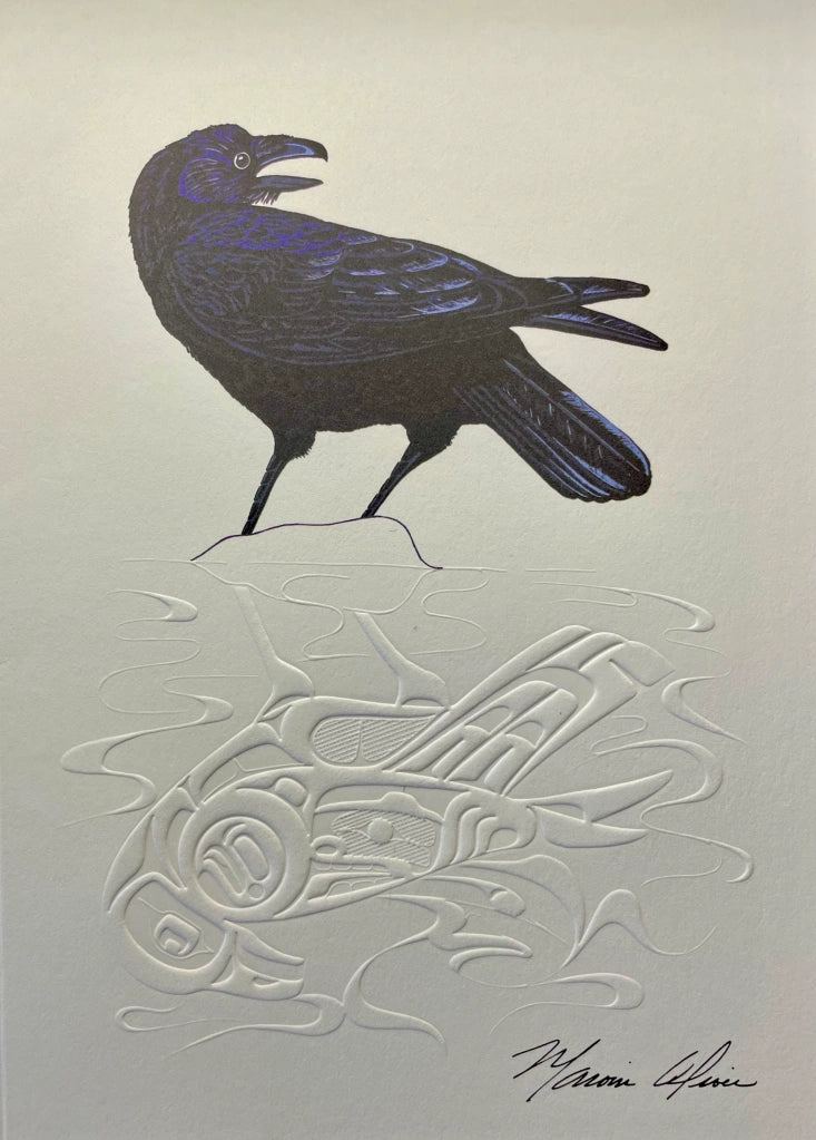 Art Card Marvin Oliver Moon Dancing -  - Art Card - House of Himwitsa Art Gallery