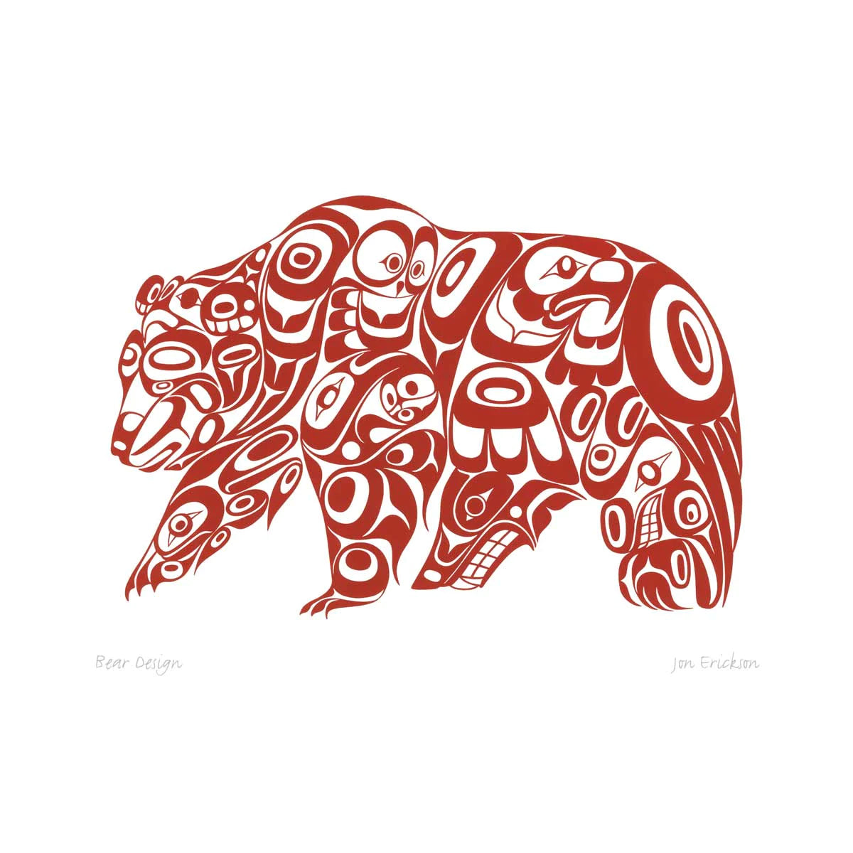 Art Card Jon Erickson Bear Design