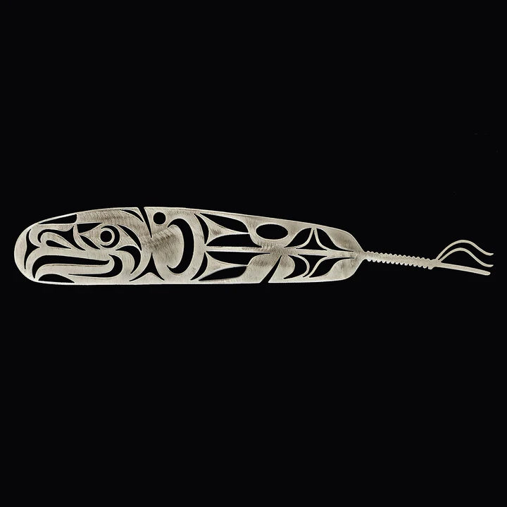 J Wilson Eagle Feather 40''  C - J Wilson Eagle Feather 40''  C -  - House of Himwitsa Native Art Gallery and Gifts