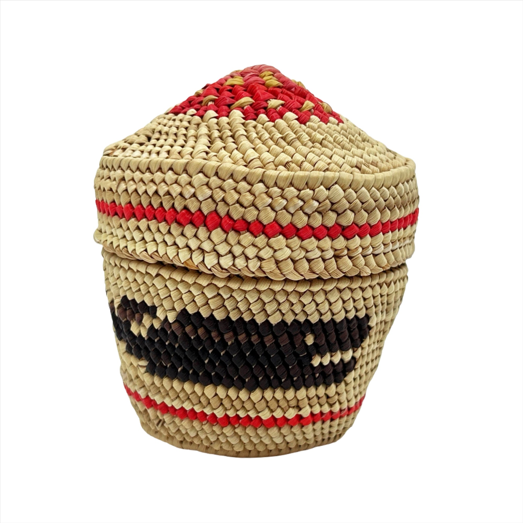 Basket Woven Beargrass med -  -  - House of Himwitsa Art Gallery