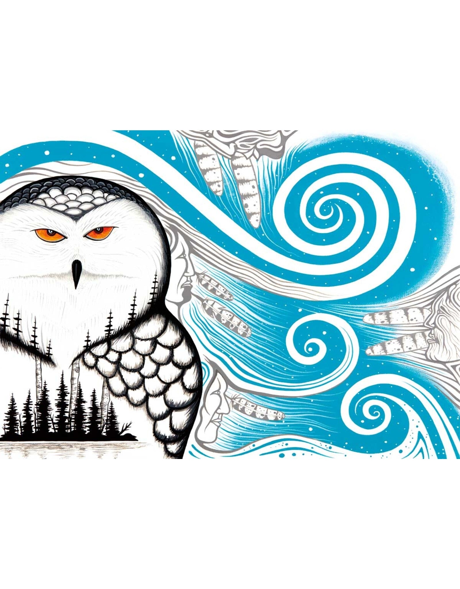 Canvas Jeffery Red George The Land Of Spirits - Canadian Art Prints Inc. - Canvas - House of Himwitsa Art Gallery
