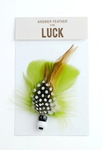 Answer Feather - Luck - AF8 - House of Himwitsa Native Art Gallery and Gifts