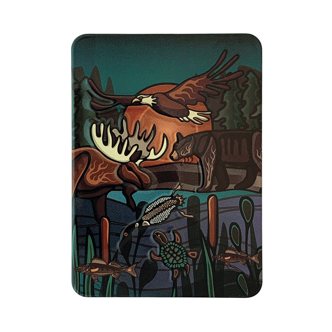 Assorted Embossed Metal Magnets -  - Magnet - House of Himwitsa Art Gallery