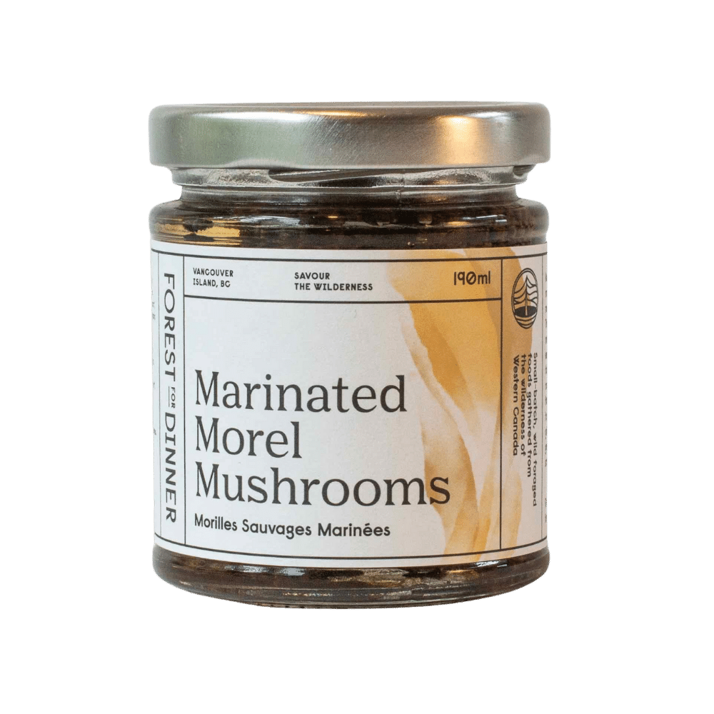 Marinated Morel Mushrooms 190ml - Marinated Morel Mushrooms 190ml -  - House of Himwitsa Native Art Gallery and Gifts