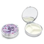 Small Pill Cases with Mirror - Hummingbird-Francis Dick - PCASE15 - House of Himwitsa Native Art Gallery and Gifts