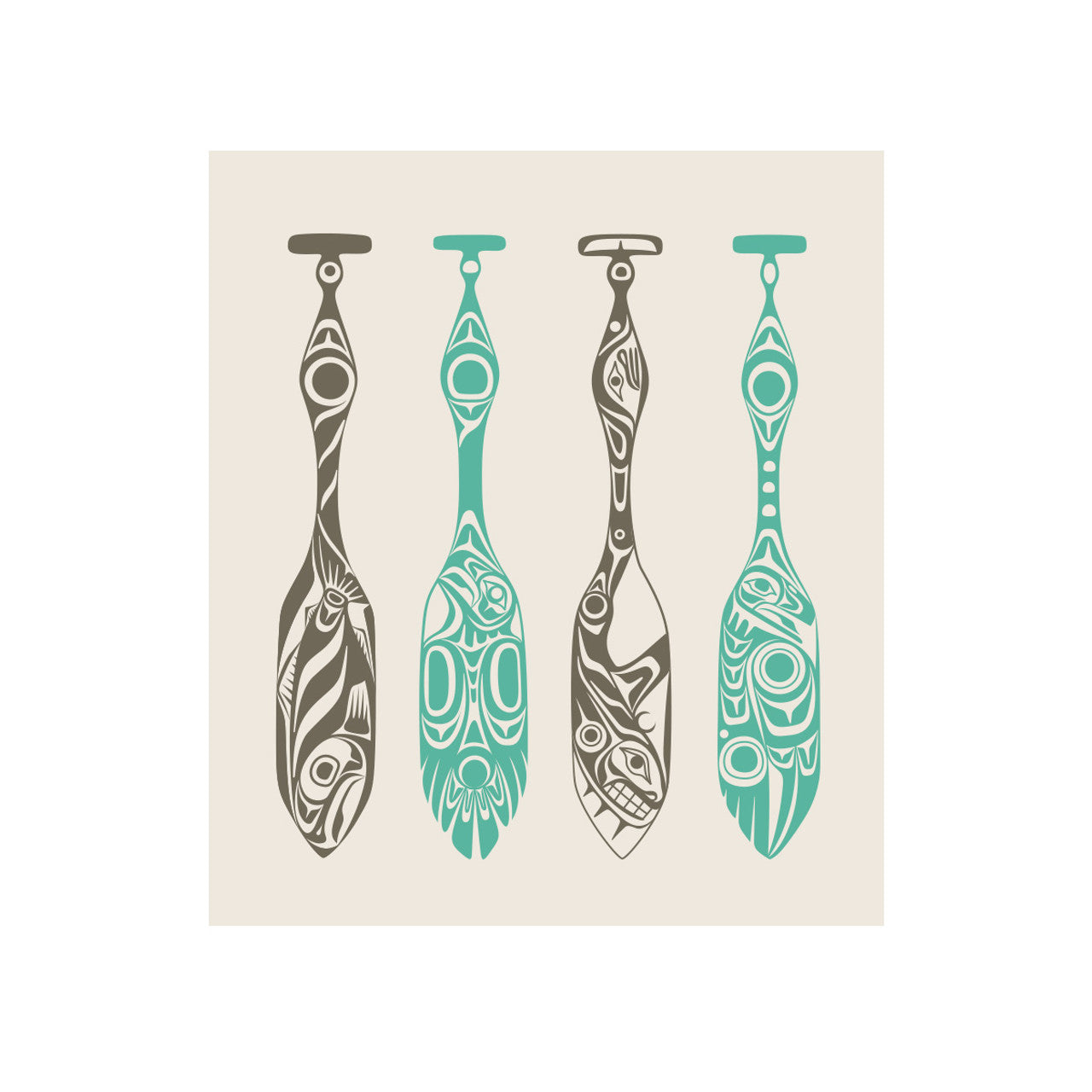Eco Cloth Paddles - Garfinkle - Eco Cloth - House of Himwitsa Art Gallery