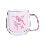 DOUBLE-WALLED COLOURED GLASS MUGS - Garfinkle - Mugs - House of Himwitsa Art Gallery