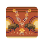 CORK-BACKED COASTERS - Garfinkle - Coaster - House of Himwitsa Art Gallery
