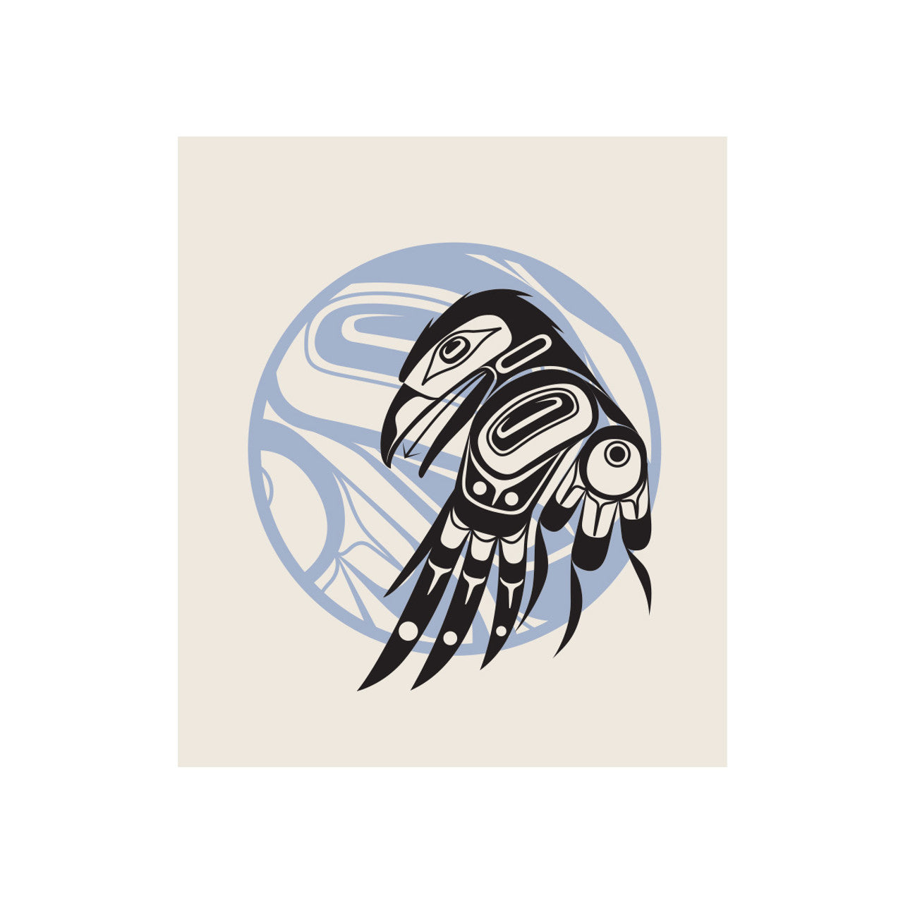 Eco Cloth Raven Moon - Garfinkle - Eco Cloth - House of Himwitsa Art Gallery