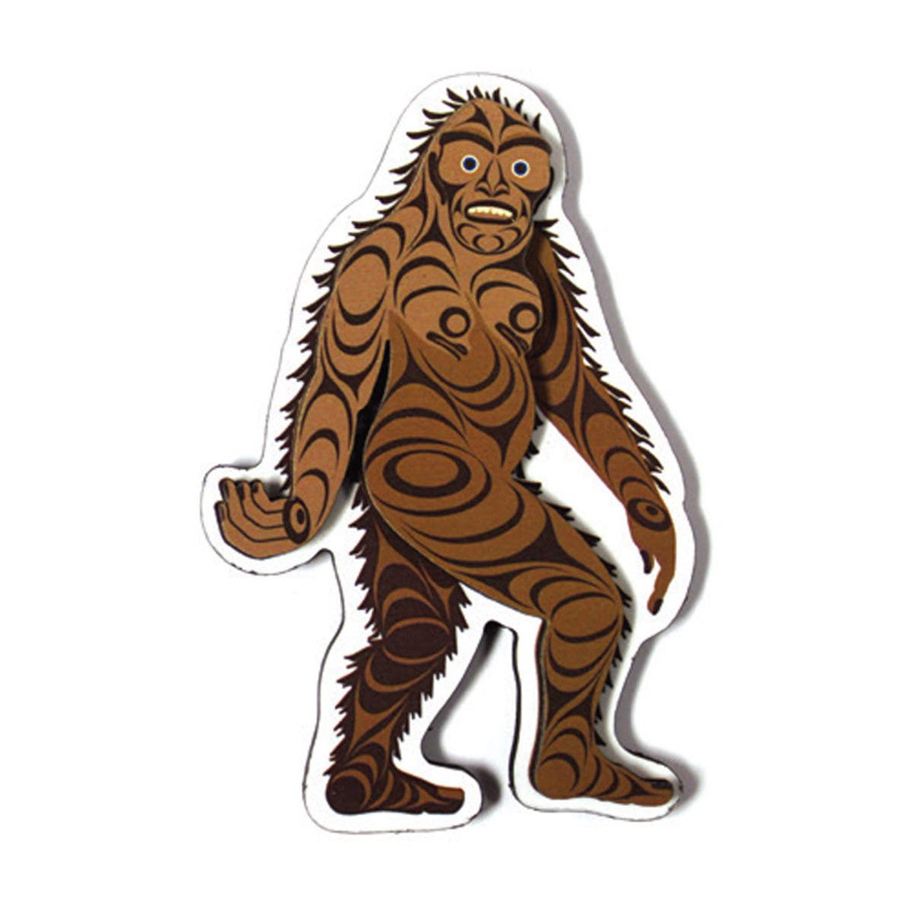 3D MAGNETS - Francis Horne Sr. Sasquatch - M365 - House of Himwitsa Native Art Gallery and Gifts