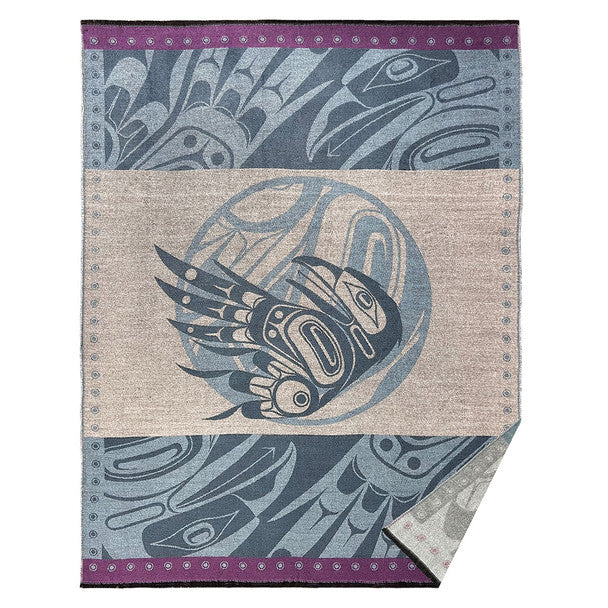 Woven Blanket Allan Weir Raven Moon