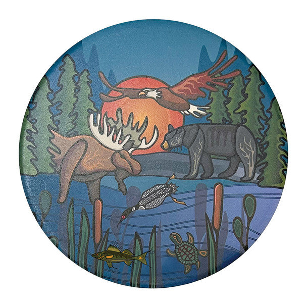 Assorted Native North West Ceramic Trivets