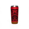 CORK BASE TRAVEL MUGS - 20oz / Treasure of Our Ancestors - TMCB62 - House of Himwitsa Native Art Gallery and Gifts