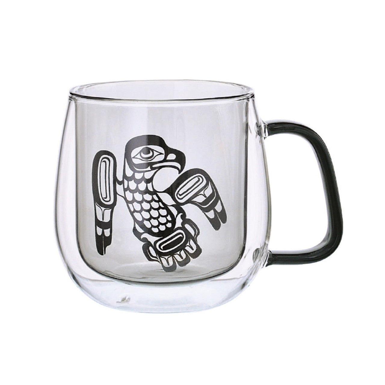 DOUBLE-WALLED COLOURED GLASS MUGS - Garfinkle - Mugs - House of Himwitsa Art Gallery