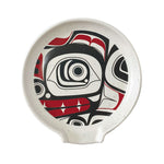 Ceramic Spoon Rest - Garfinkle - SPOON REST - House of Himwitsa Art Gallery