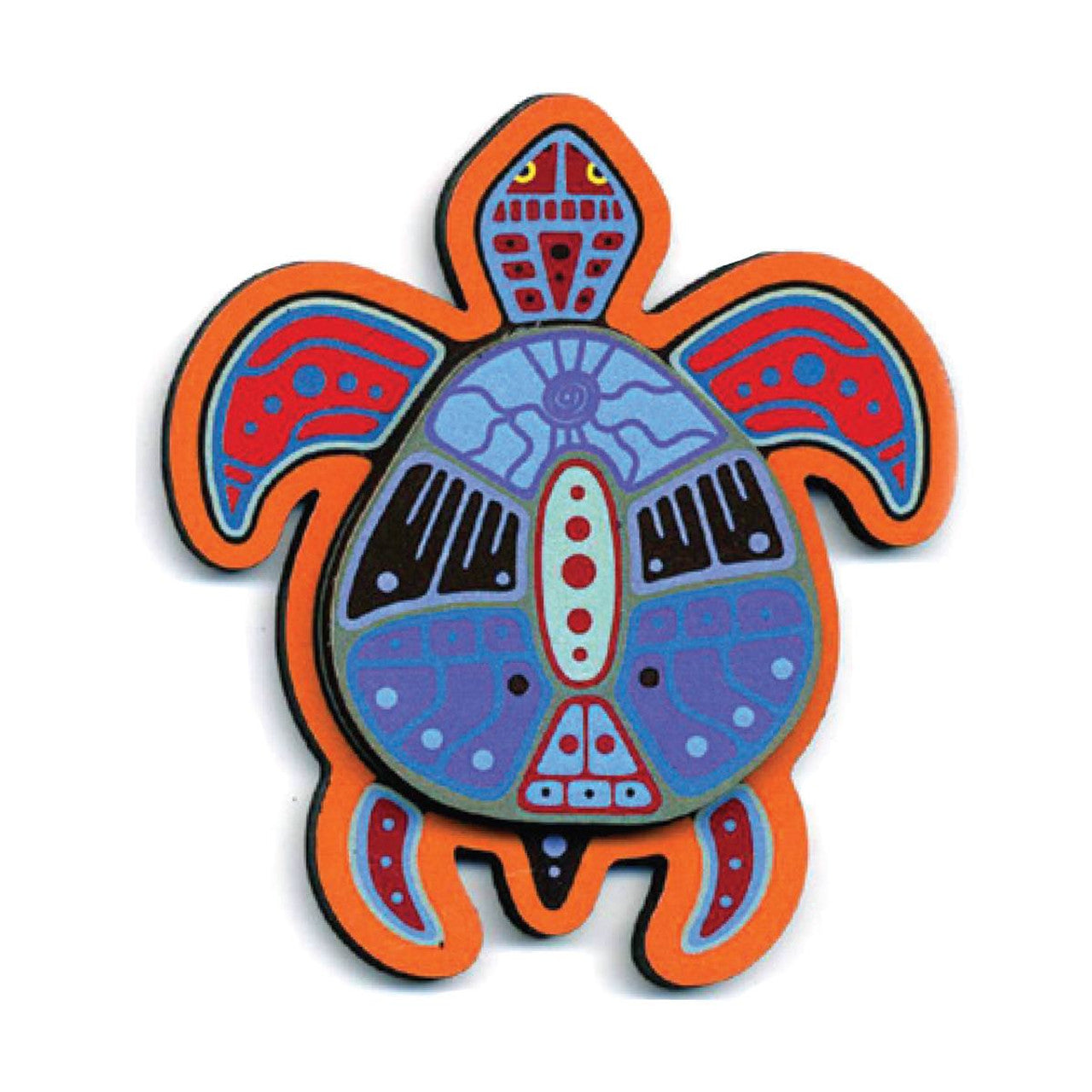 3D MAGNETS - Jason Adair Turtle - M330 - House of Himwitsa Native Art Gallery and Gifts