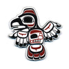 3D MAGNETS - *Chris Kewistep Raven - M334 DISCONTINUE - House of Himwitsa Native Art Gallery and Gifts