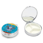 Small Pill Cases with Mirror - Turtle-Jason Adair - PCASE23 - House of Himwitsa Native Art Gallery and Gifts