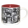 CERAMIC MUGS - 16oz / Eagle Crest - CMUG23 - House of Himwitsa Native Art Gallery and Gifts