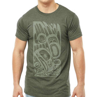 T Shirt Paul Windsor Eagle Flight - XXL / Green - TSPWEXXL - House of Himwitsa Native Art Gallery and Gifts