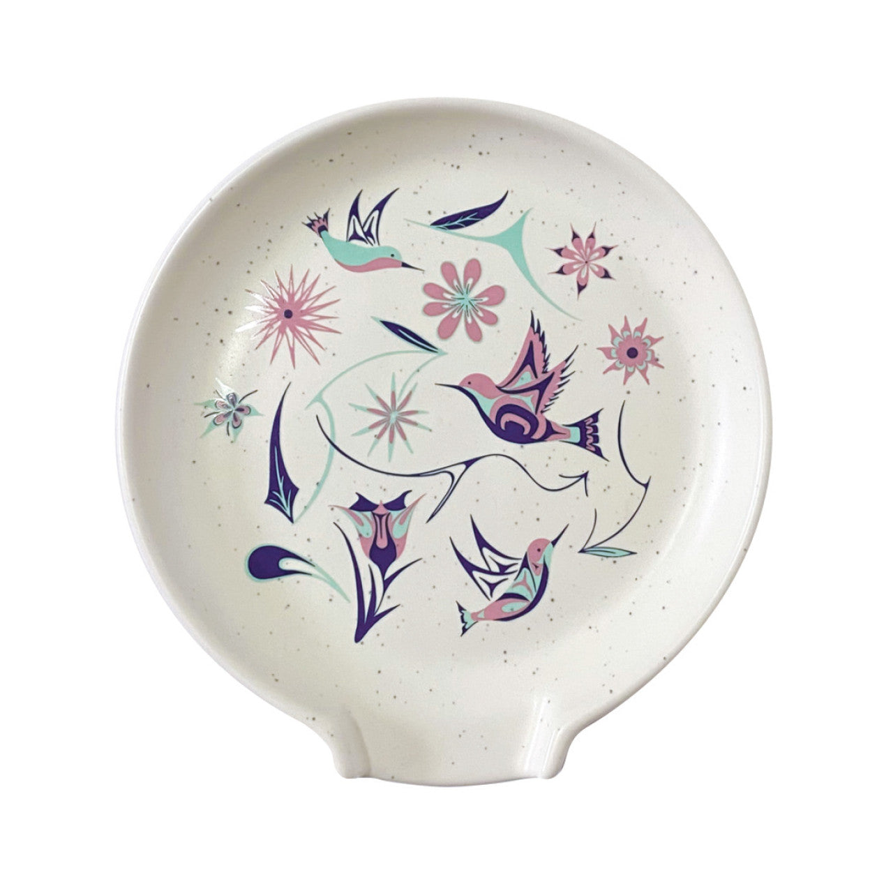 Ceramic Spoon Rest - Garfinkle - SPOON REST - House of Himwitsa Art Gallery