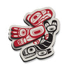 3D MAGNETS - Corey Bulpitt Thunderbird and Orca - M374 - House of Himwitsa Native Art Gallery and Gifts