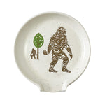 Ceramic Spoon Rest - Garfinkle - SPOON REST - House of Himwitsa Art Gallery