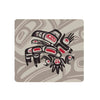 CORK-BACKED COASTERS - Running Raven - CBC20 - House of Himwitsa Native Art Gallery and Gifts