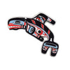3D MAGNETS - Dwayne Simeon Whale black - M314 - House of Himwitsa Native Art Gallery and Gifts