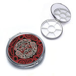 Large Pill Cases - Thunderbird Moon- Joe Wilson -Sxwaset - PCASE42 - House of Himwitsa Native Art Gallery and Gifts