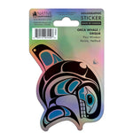Holographic Stickers - Garfinkle - Sticker - House of Himwitsa Art Gallery