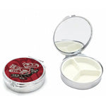 Small Pill Cases with Mirror - Thunderbird and Orca - Corey Bullpit - PCASE18 - House of Himwitsa Native Art Gallery and Gifts