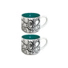 CERAMIC ESPRESSO MUGS 3oz -  - Mugs - House of Himwitsa Art Gallery