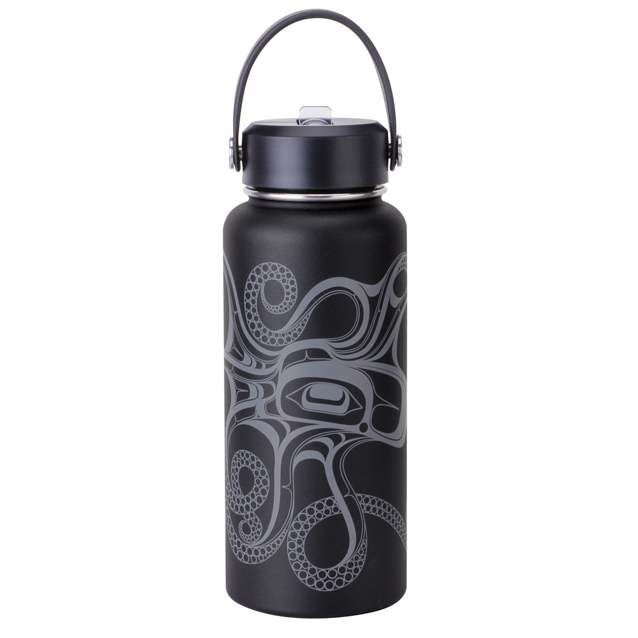 Wide Mouth Insulated Bottles - 32oz / Octopus - WBOT42 - House of Himwitsa Native Art Gallery and Gifts
