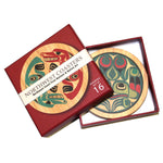 NorthWest Coast Coasters - Round - C201 - House of Himwitsa Native Art Gallery and Gifts