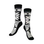 ART SOCKS - M/L / Leila Stogan-Visions Of Our Ancestors/SOCK31 - SOCK31L - House of Himwitsa Native Art Gallery and Gifts